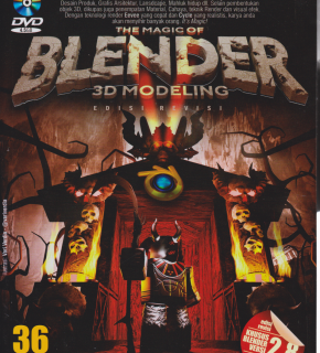 BUKU THE MAGIC OF BLENDER 3D MODELING edisi revisi