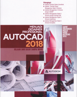 MENJADI DESAINER PROFESIONAL AUTOCAD 2018